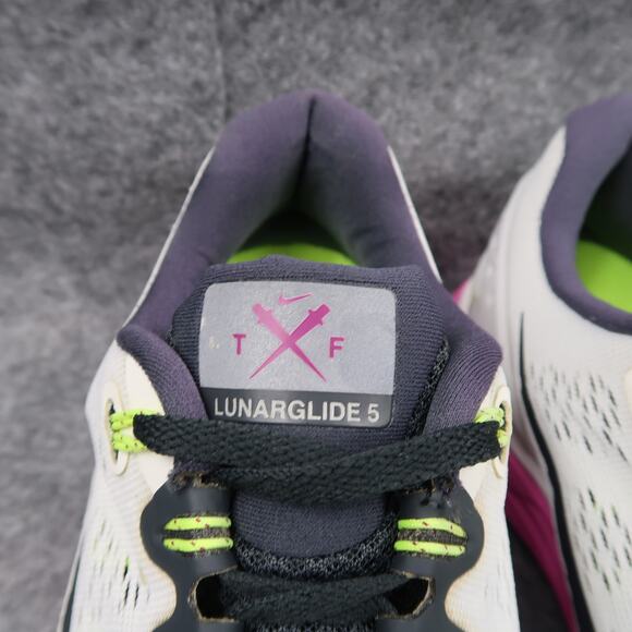 Nike Shoes Womens 9.5 Athletic Trainers Lunarglide 5 Sneakers Running Active - Picture 3 of 12